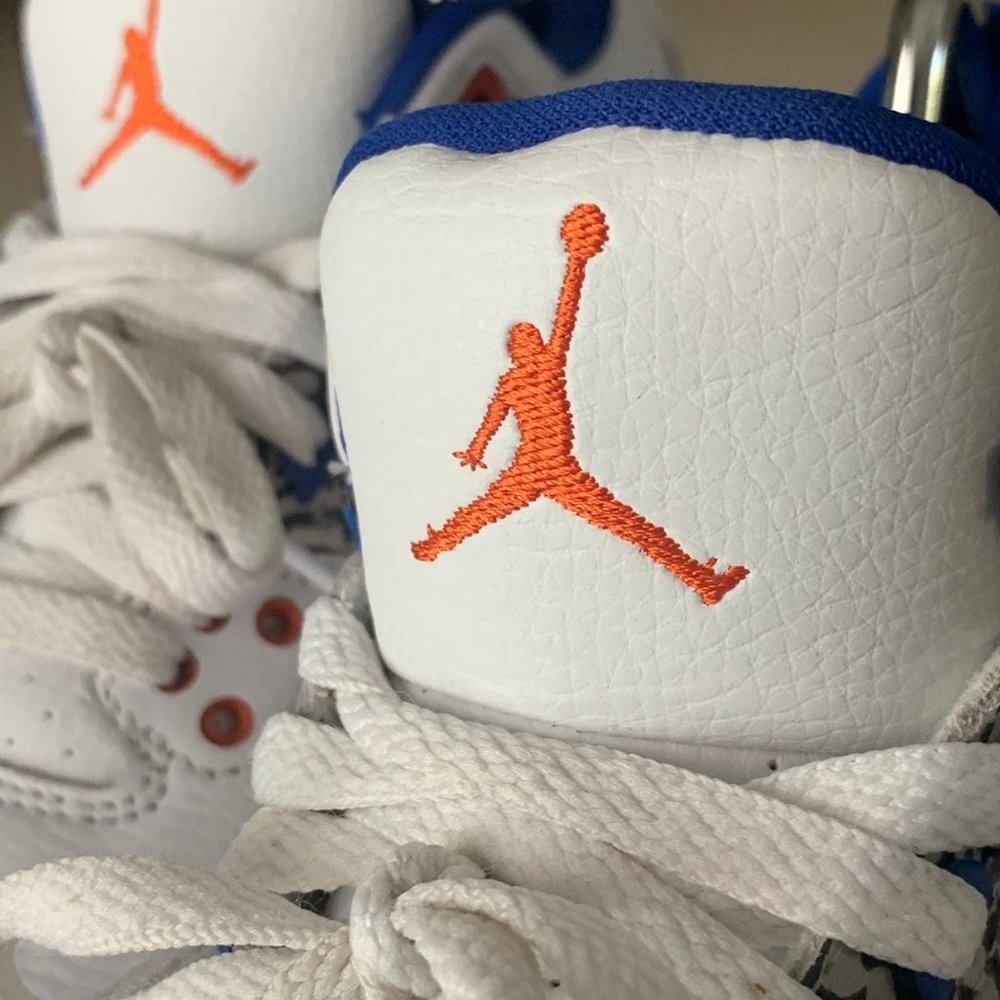 🚫SOLD•🅰️TX🚫 Air Jordan 3 Retro Knicks Size 6.5Y - Picture 6 of 11